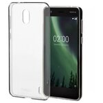 Накладка Nokia для 2 Slim Crystal Case Transparent CC-104 1A21QGH00VA - изображение