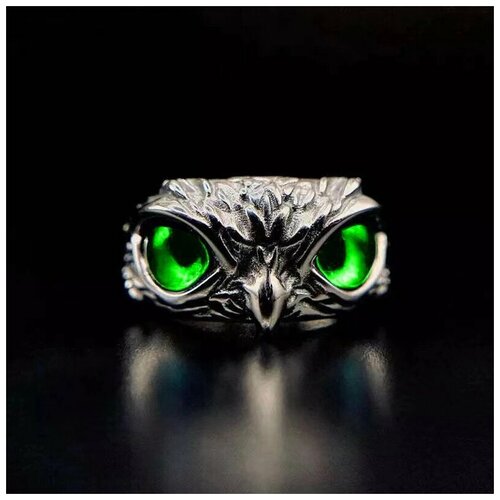 фото Кольцо радость, зеленый