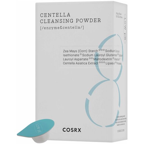 COSRX пудра энзимная Centella Cleansing Powder, 120 мл, 0.4 г, 30 шт.