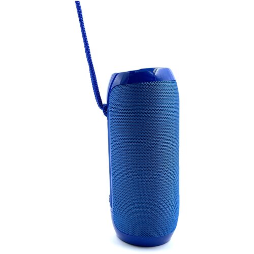 Портативная Bluetooth колонка Mini Vibe с влагозащитой Радио карта памяти регулировка громкости пауза и воспроизведение USB Aux MicroSD Компактный проигрыватель сабвуфер в сумку рюкзак Карманный бумбокс Маленький мобильный саундбар Синяя 125900₽