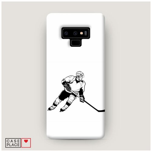 фото Чехол пластиковый samsung galaxy note 9 хобби хоккей case place