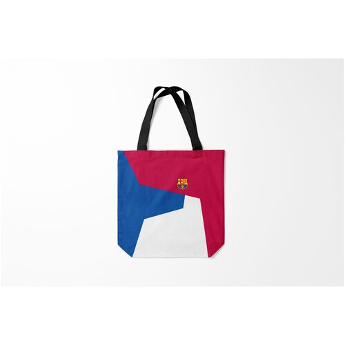 фото Сумка-шоппер / 40х40 см / футбол / barcelona fc 2018 4 burnettie