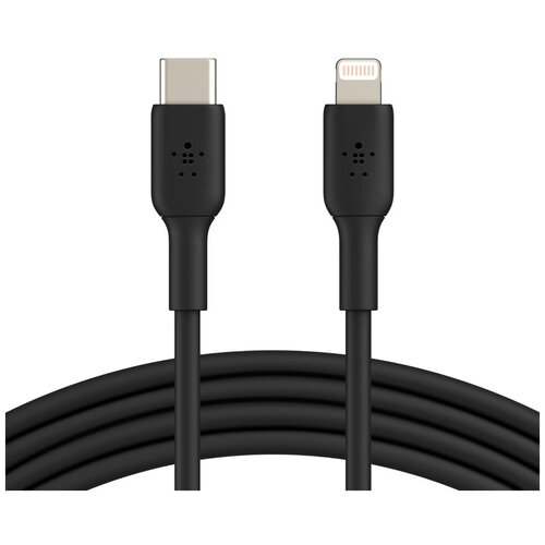 Кабель для iPod, iPhone, iPad Belkin Boost Charge USB-C/Lightning 1m CAA003bt1MBK (Black) кабель belkin boost charge™ lightning usb a 3m белый