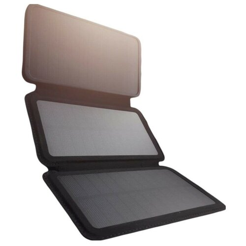 Внешний водонепроницаемый аккумулятор Power Bank GGS с солнечной батареей 10000 мАh и беспроводной зарядкой черный 271100₽