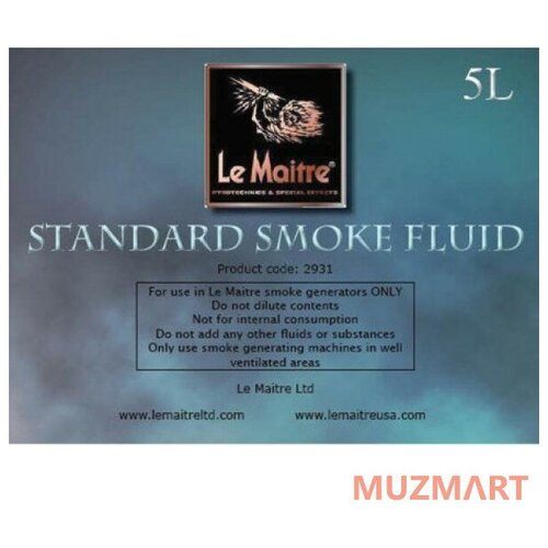 Жидкость для дым машины Le Maitre GLOBAL DELUXE FLUID 5 LTR