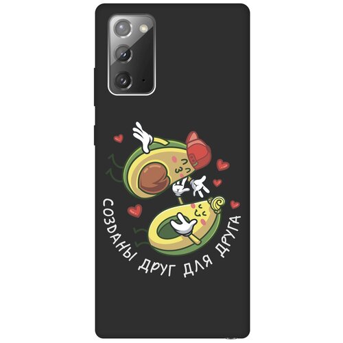 Матовый Soft Touch силиконовый чехол на Samsung Galaxy Note 20, Самсунг Ноут 20 с 3D принтом Avo-Love черный матовый матовый soft touch силиконовый чехол на samsung galaxy note 20 самсунг ноут 20 с 3d принтом k heart черный