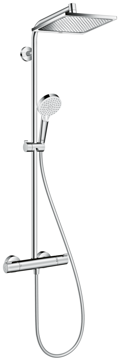 Душевая стойка Hansgrohe Crometta Е 240 1 jet Showerpipe 27271000