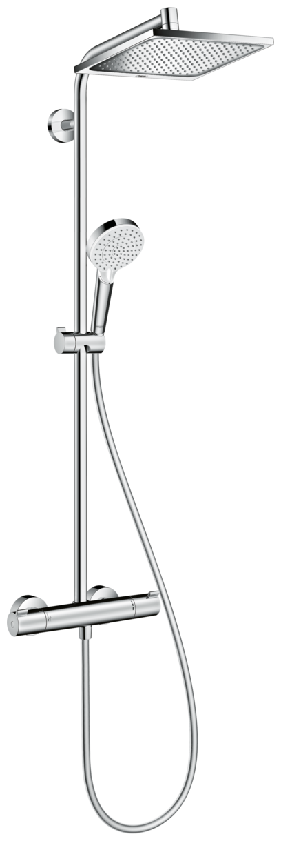 Душевой комплект hansgrohe Crometta Е 240 1jet Showerpipe 27271000