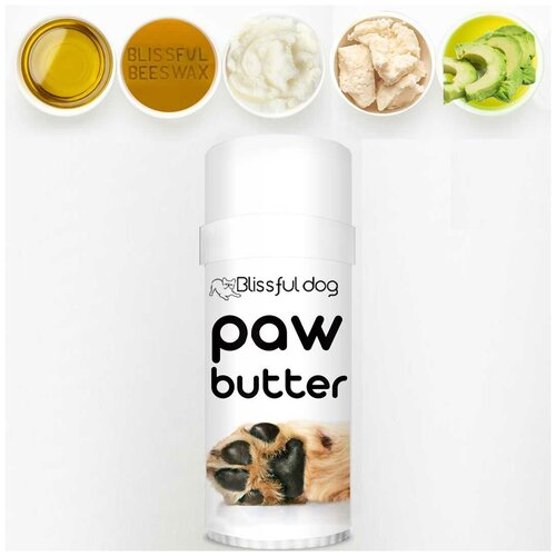 Масло для лап Paw Butter, The Blissful Dog (товары для животных, 63 г)