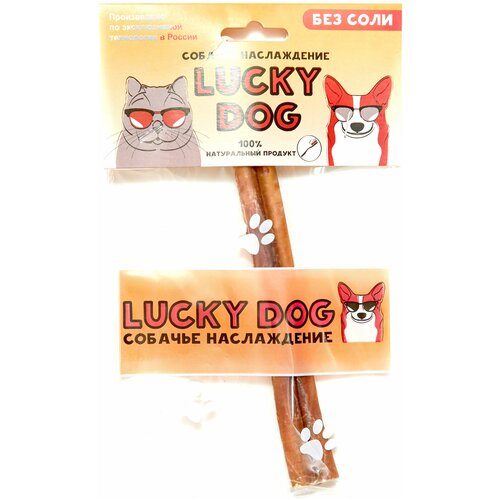 Lucky Dog Лакомства для собак Бычий корень 30гр - 18см