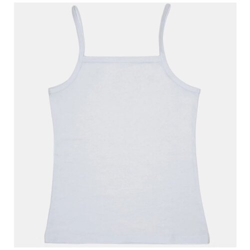 фото Майка для девочек размер 98-104, белый acoola