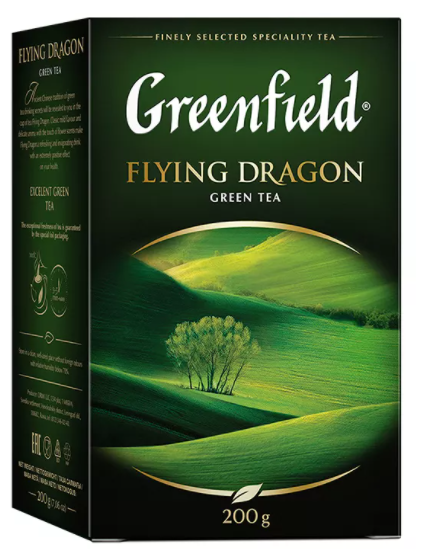 Чай зеленый листовой Greenfield Flying Dragon, 200 г - фотография № 3