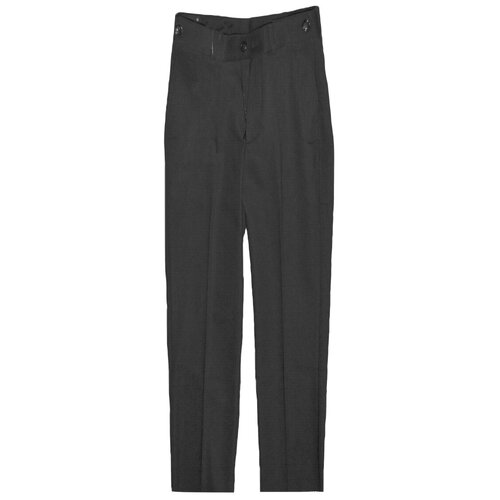Брюки классические TUGI, размер 116, черный школьные брюки дудочки белый слон летние повседневный стиль размер 116 зеленый