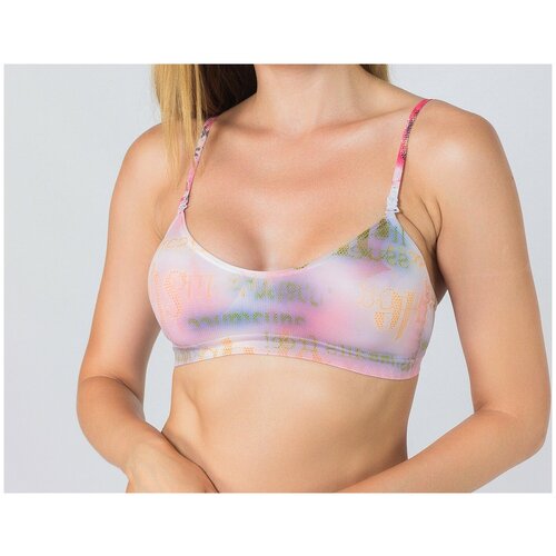 Топ-бюстье ANIMAрозовый надписи 42-44р 1шт 298₽