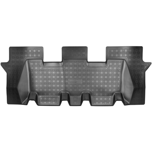 фото Коврики салона (полиуретан) hyundai santa fe (2018) (7 мест) (3 ряд), npa00-c31-532 norplast