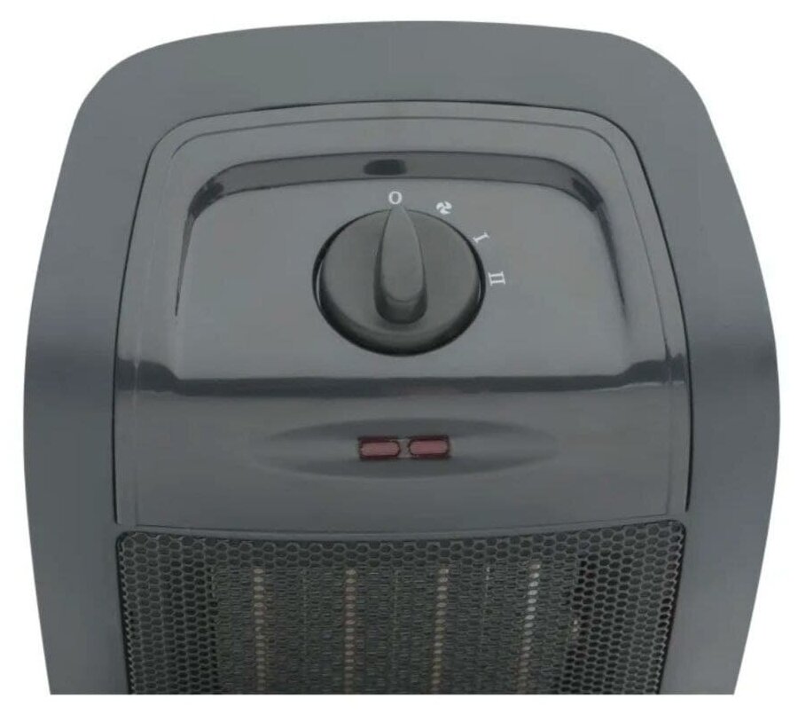 Тепловентилятор керамический электрический с механическим термостатом, 1500 Вт - фотография № 2