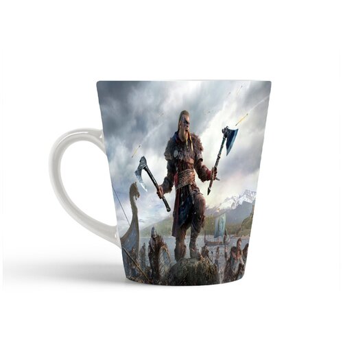 фото Кружка-латте coolpodarok assassin’s creed вальгалла