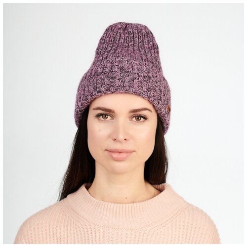 фото Шапка женская flioraj зелёная с отворотом 3100fj полынь