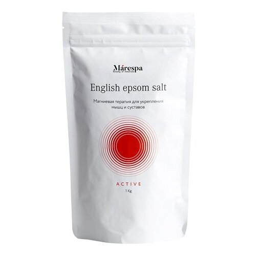 Marespa английская соль Epsom Active, 1 кг
