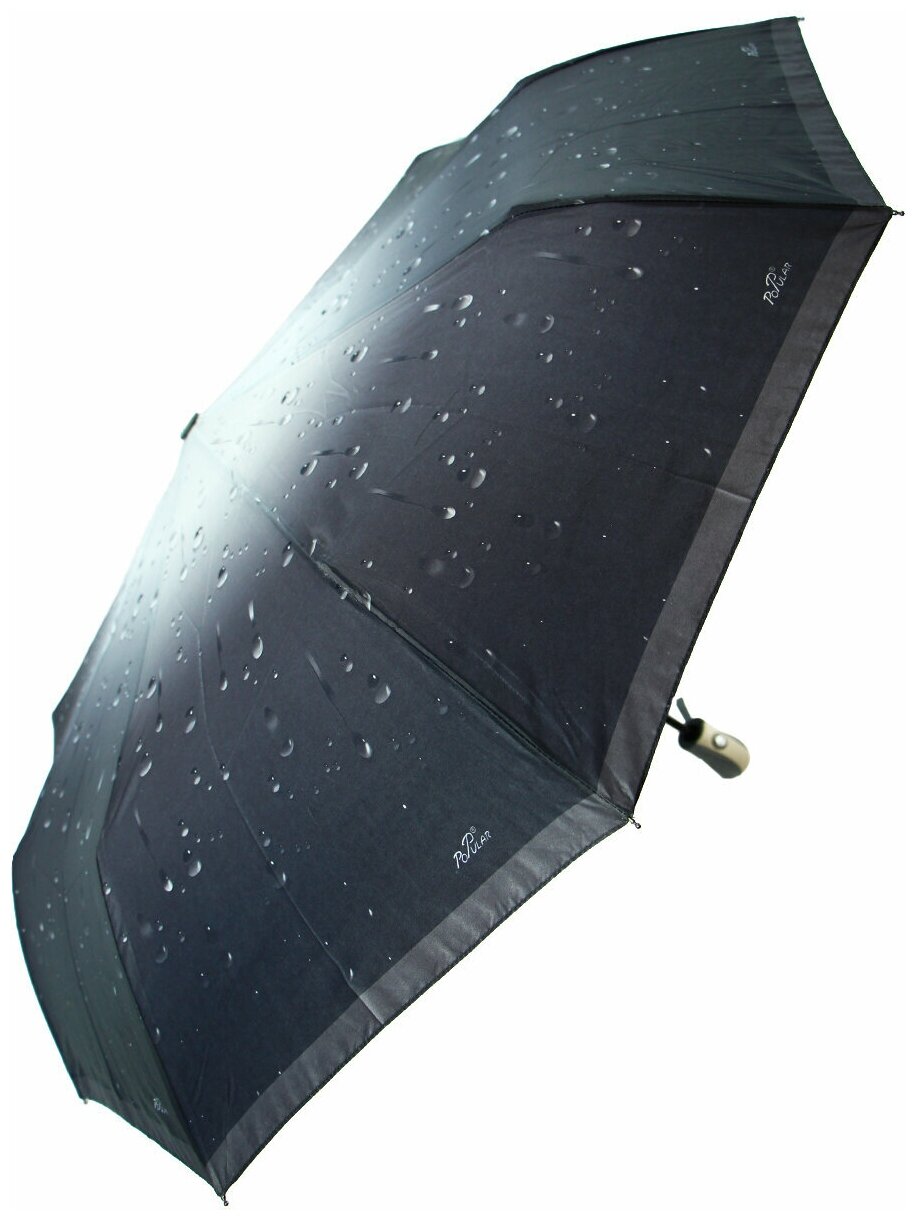 Женский складной зонт Rain-Brella 182/черный