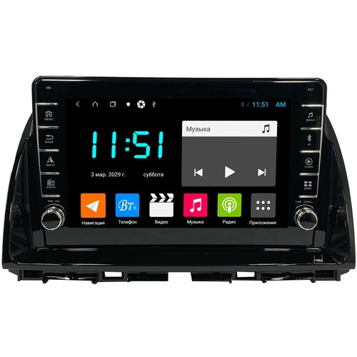 Штатная магнитола Zenith Mazda CX5 2011-2015, Android 10, 4/64GB