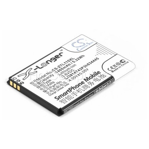 Аккумулятор для телефона ZTE Blade L110 (Li3814T43P3h634445) cameron sino battery for blade spark z971