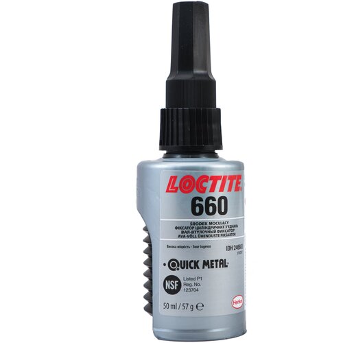 Вал-втулочный фиксатор LOCTITE 660 50 мл (гель) высокой прочности для увеличенных зазоров