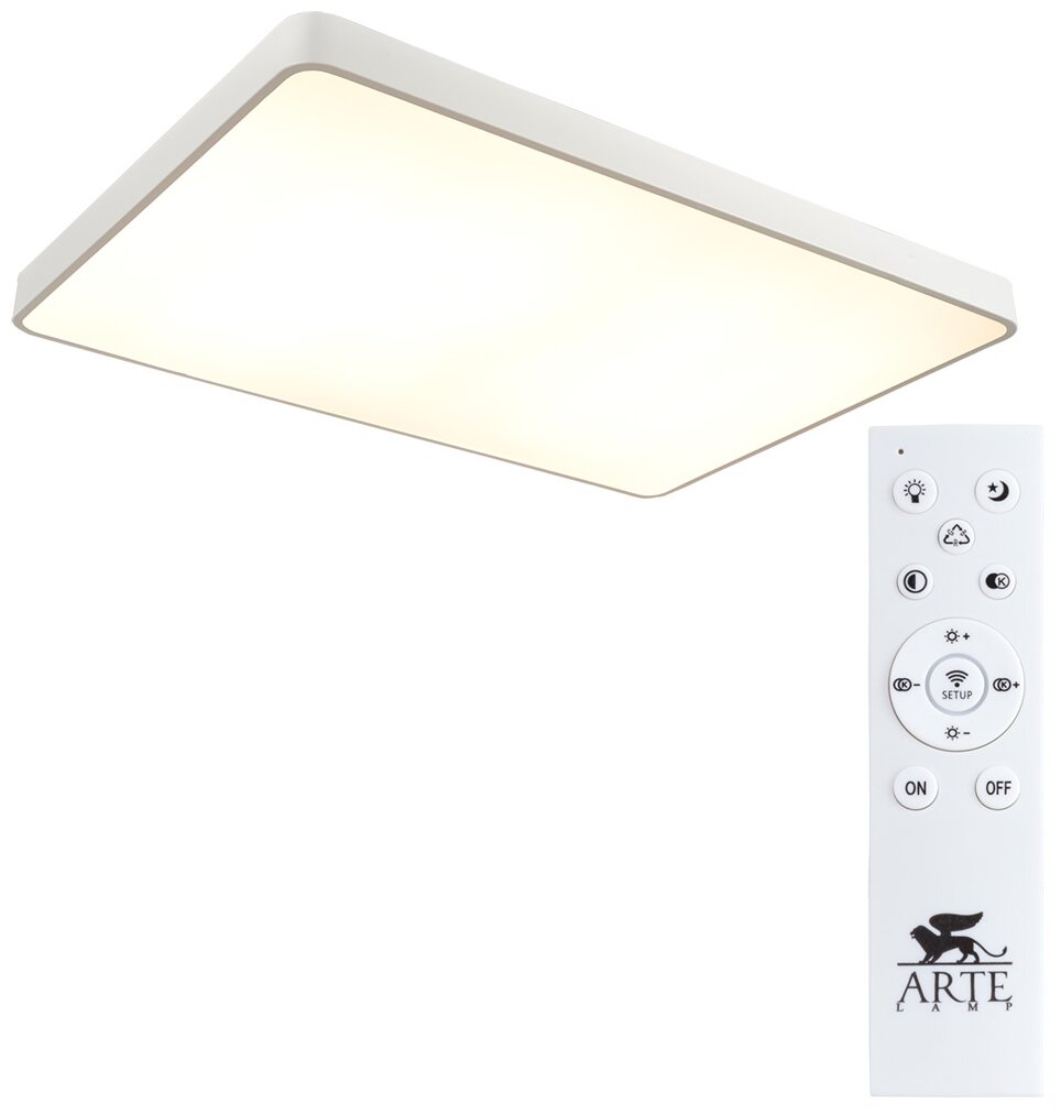 Настенно-потолочный светильник Arte lamp Scena A2662PL-1WH