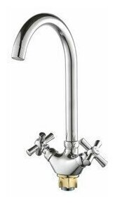 Смеситель для кухни двухвентильный VIKO V-1413 цвет хром