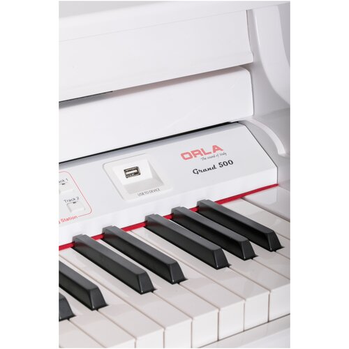 Grand 500 Цифровой рояль, с автоаккомпанементом, белый, Orla