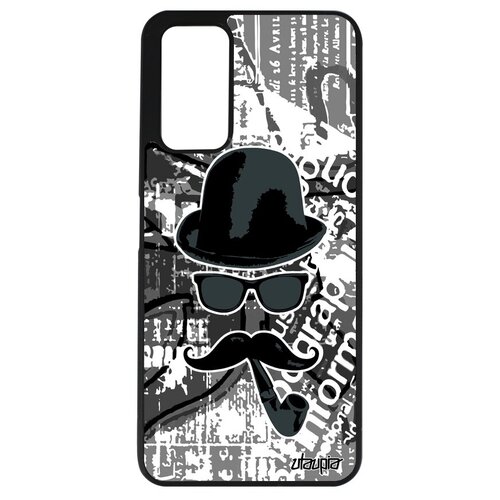 фото Чехол для мобильного // honor 10x lite // "мистер усы" чаплин портрет, utaupia, цветной