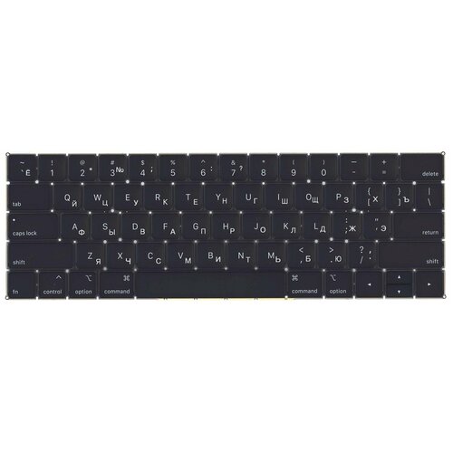 Клавиатура для Apple MacBook Pro 13 15 Retina Touch Bar A1989 A1990 Mid 2018 Early 2019 прямой Enter RUS РСТ 562900₽