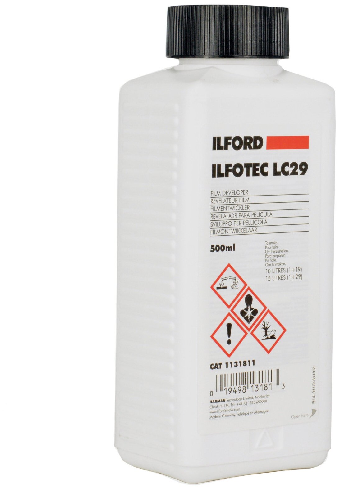 Проявитель для плёнки Ilford Ilfotec LC29 жидкость 0.5 л