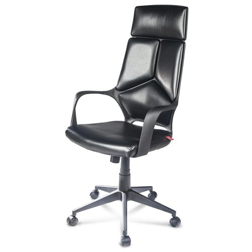 фото Компьютерное кресло дэфо iq black, обивка: текстиль, цвет: черный