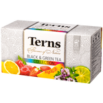 Terns Black & Green Tea Collection (ассорти), чай пакетированный ароматизированный в саше - изображение