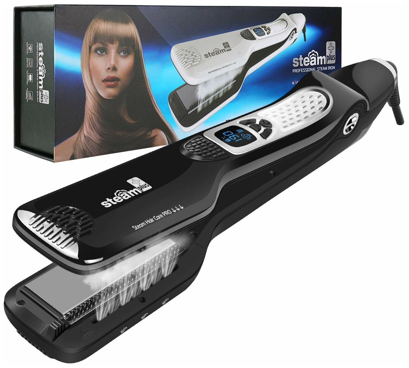 Hair straightener with steam фото 87