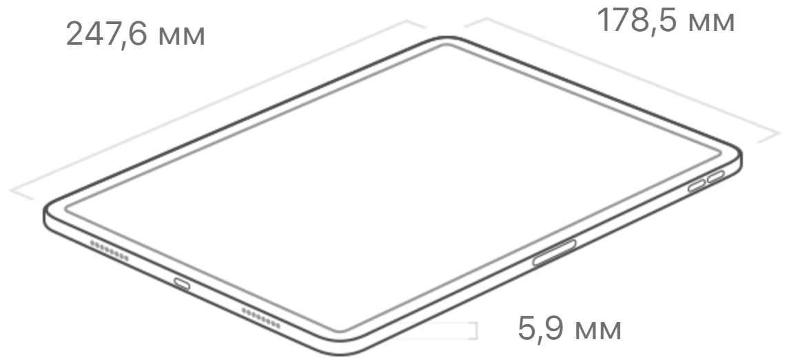Планшет 11" Apple iPad Pro 2021 A2377 256ГБ серый космос (mhqu3ll/a) - фото №20