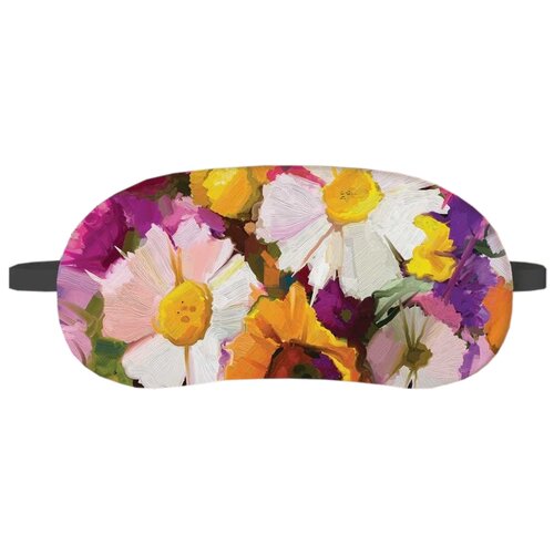 фото Маска для сна joyarty "нежный натюрморт цветов"