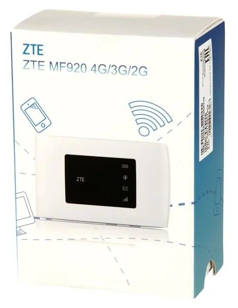 Модем ZTE 2G/3G/4G, внешний, черный - фото №10