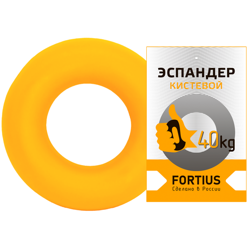 фото Эспандер-кольцо fortius 40 кг желтый