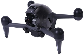 Силиконовые крышки моторов DJI FPV (4 шт, черный)