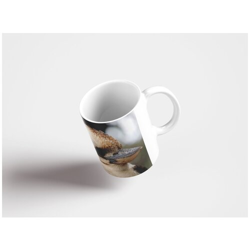 фото Кружка "кукабарра, клюв, австралия 320 мл. белая lotsprints