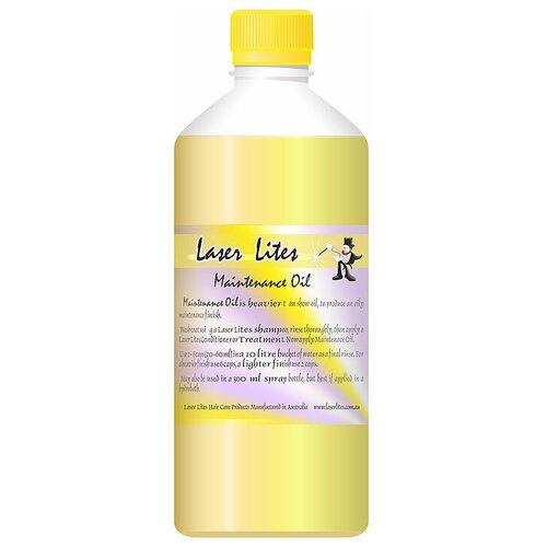 фото Laser lites масло от колтунов (концентрат 1:100) laser lites maintenance oil, 500мл