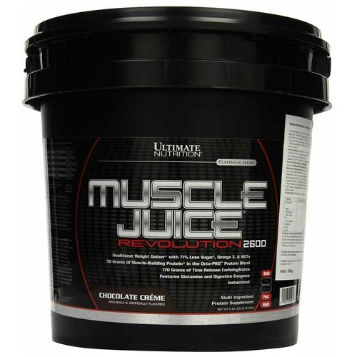 Ultimate Nutrition Muscle Juice Revolution 2600 - 5040 гр. 11lb (Ultimate Nutrition) Клубника