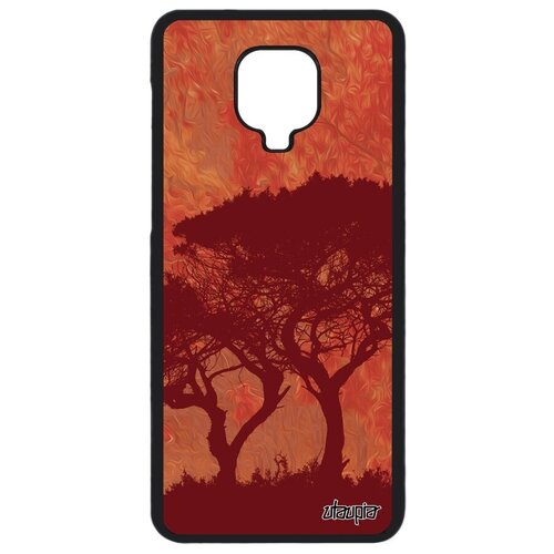 фото Новый чехол для // xiaomi redmi note 9 pro // "гренадил" тень флора, utaupia, оранжевый