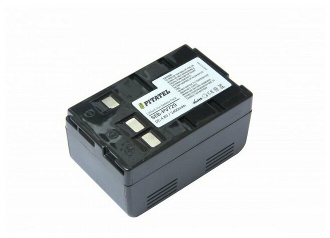 Усиленный аккумулятор для Panasonic VSB0200, VW-VBS20 (2400mAh)