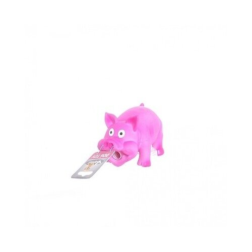 Papillon Игрушка для собак Пищащий поросенок, латекс, 16см (Grunting smiling pig) 140011 | Grunting smiling pig, 0,129 кг