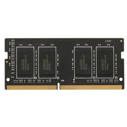 Оперативная память 4Gb DDR4 2666Mhz AMD SO-DIMM (R744G2606S1S-U) RTL