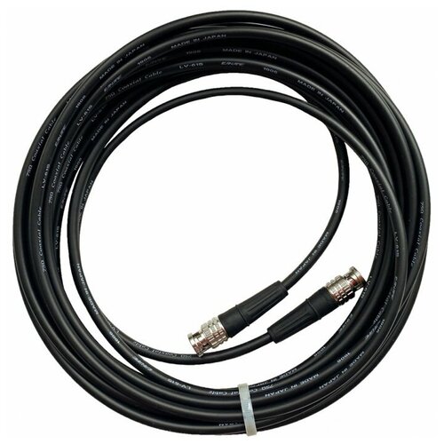 кабель коаксиальный bnc bnc gs pro 12g sdi bnc bnc mob black 8 0m Кабель коаксиальный BNC - BNC GS-PRO 12G SDI BNC-BNC mob black 0.5m