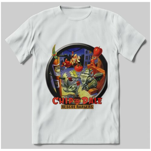 фото Футболка с принтом chip and dale brut-shop